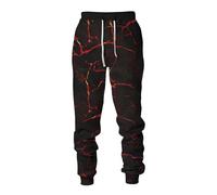 MYZTTZR Viking 3D Printed Sports Pants for Men Norse Mythology Tattoo Odin Fenrir Wolf Raven Casual Pants Valhalla Gift,Mediaeval,L