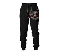 MYZTTZR Viking 3D Printed Sports Pants for Men Norse Mythology Tattoo Odin Fenrir Wolf Raven Casual Pants Valhalla Gift,Yggdrasil,XXL