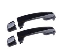 Myzzo car Door Handle 1 Pair Rear Outer Door Handle Plastic for Toyota Land Cruiser Prado