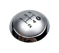 Myzzo Car Gear Knob Gear Shift Knob Emblem Cap Cover for Toyota for Corolla 1.8MT 2007-2013(5-Speed-Silver)