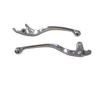 Myzzo Motorcycle Clutch Lever Motorcycle for Chrome Smooth Shorty Brake Clutch Levers for Honda for Shadow Valkyrie Magna