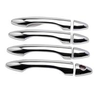 Myzzo Outer Door Handle for Hyundai for Tucson Ix35 2010-2013 ABS for Chrome Cover Trims Side Catch Frame(A)