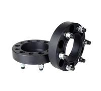 Myzzo Wheel spacer kit 2Pieces 20/25/30/35/38/45/5mm PCD 6x139.7 CB 67.1mm Wheel Spacer Adapter 6 Lug Suit for Motors Universal Car(2PCS 35mm Black)