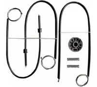 Myzzo Window Regulator for Smart for Roadster 2003-2005 Front Right Side Window Glass Lifter Regulator