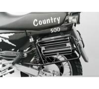 Side pannier rack bolted black for MZ Country (1993-1998)
