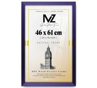MZ GOODS | Classic (46 x 61 CM) Picture Frame 18" x 24" Poster Frame - Purple Picture Frame for Posters 460 x 610 mm Frame [ Purple ]