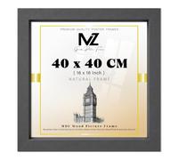 MZ GOODS | Dark Grey (40 x 40 CM) Wall Art,Print, Retro 400 x 400 mm Decor for Home & Office, Perfect for Bedroom & Living Room Décor 16X16 Inch [ Dark Grey ]