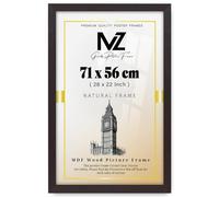 MZ GOODS | Eton Wood 710 x 560 mm Frames - Large Mahogany 28" x 22" Perfect for Home, Office, (71 x 56 CM) [ Mahogany ]