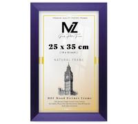MZ GOODS | Eton Wood Puzzle (25 x 35 CM) Frames, Certificate, Small Purple Engineered Wood Frames| 14 x 10 Inch MDF Frame 250 x 350 mm [ Purple ]