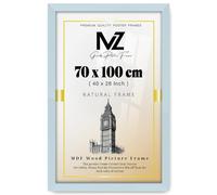 MZ GOODS | MDF Poster Frame (70 x 100 CM) 28 x 40 for Botanical Prints, Office Certificates & Art, Stylish MDF Finish, Easy Wall Mounting [ Light Grey ]