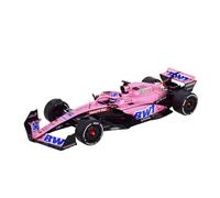MZAMOXZ 1 18 Solido Alpine A522 Bahrain Alonso 2022 Formula Metal Vehicle Toy Collection Simulation Vehicle Playset
