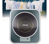 MZBDYYF Wall Mounted Mini 3kg Fully Automatic Front Drum Washer Dryer Combo, High-Speed Spin, LED Touch Panel, Multiple Washing Modes, Intelligent Anti-Fall