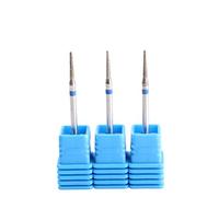 MZCMSL 3pcs Needle Shaped Cuticle Bits, 3/32 Shank Diamond e file Bit,Under Nail Drill Bit for Manicure Machine