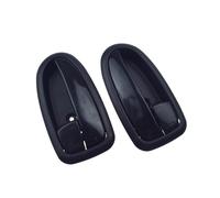 MZEER 1/2/4 Pcs Black Interior Car Door Handle Bezel Front/Rear Left Driver Or Right Passenger for Hyundai for Matrix for Lavita 2001-2010(2 Pcs Left Right Kit)