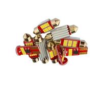 MZEER 13Pcs Interior Map Dome Trunk Light For Odyssey MK2 1999 2000 2001 2002 2003 2004 Car Reading Bulbs(White)