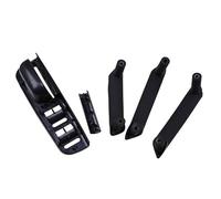 MZEER 3B1867171E Interior Door Pull Grab Handles for VW for Passat B5 B5.5 Sedan Wagon 1996 1997 1998 1999 2000 2001 2002 2003 2004 2005(Black 1set)
