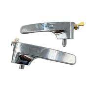 MZEER 68033461AA 68033460AA for Jeep for Liberty 2008 2009 2010 2011 2012 Door Inner Handle Left and Right Chrome Front Rear(1 Pair)