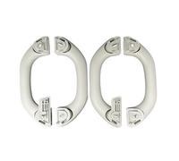 MZEER 6N0857607L 6N0857607K Interior Roof Ceiling Grab Pull Handle for VW for Golf 4 GTI R32 for Polo 9N for Jetta MK4 for Bora A4(2pc Gray Rear Front)