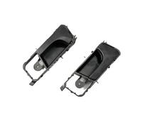 MZEER 96548064 96548063 Door Inner Rear Inside Handle for Suzuki for Forenza 2003 2004 2005 2006 2007 2008 Front Chrome with Black(Black 1 Pair)