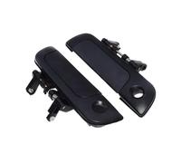 MZEER Black Rear Front Right Left Outer Door Handles for Suzuki for Baleno for Esteem for Cultus 1995-2002 82820-60G00 82810-60G00 82830-60G00(Front Pair)