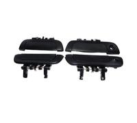 MZEER Black Rear Front Right Left Outer Door Handles for Suzuki for Baleno for Esteem for Cultus 1995-2002 82820-60G00 82810-60G00 82830-60G00(Front Rear 4pcs)