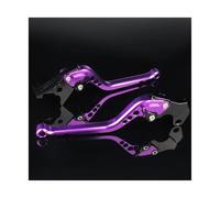 MZEER Brake Clutch Lever for Hornet 599 600 900 CB600 CB900 CB600F CB400 CBF500 CBF600 CBR600 F2 F3 F4 F4i for Shadow 400 600 750(177mm Purple)