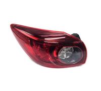MZEER Car Interior Outer Rear Bumper Tail Light For Mazda 3 For Axela Hatchback 2013-2016 Tail Lamp Brake Stop Lamp Taillight Accessories (Outside Left)