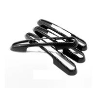 MZEER Carbon Black Chrome Exterior Part Stickers Accessories Car Door Bowl Handle Cover Trim for Toyota RAV4 XA50 Hybrid 2019-2023(Carbon,C)