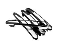 MZEER Carbon Black Chrome Exterior Part Stickers Accessories Car Door Bowl Handle Cover Trim for Toyota RAV4 XA50 Hybrid 2019-2023(Black,C)