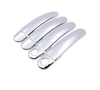 MZEER Chrome Door Handle Cover Exterior Trim Car Cap Accessories for VW for Passat B5 B5.5 MK5 1996 1997 1998-2005 (C)