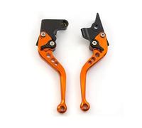 MZEER for Hornet 599 600 900 CB600 CB900 CB600F CB400 CBF500 CBF600 CBR600 F2 F3 F4 F4i for Shadow 400 600 750 Brake Clutch Lever(147mm Orange)