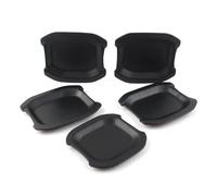 MZEER for Jeep for Wrangler JL 2018 2019 2020 2021 2022 4-Door Car Exterior Door Handle Bowl Recess Guard Decoration Trim Cover 5Pcs