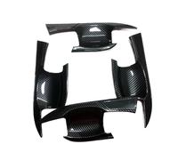 MZEER for Mitsubishi for Outlander 4 2021 2022 2023 Car Accessories ABS Carbon Fiber Door Handle Bowl Cover Trim Protective Stickers(Door Bowl)