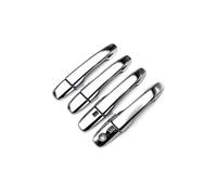 MZEER for Toyota for Raize for Rise 2020 2021 2022 2023 ABS Carbon Black Sliver Accessories Door Handle Cover Protector Decoration Sticker(Silver)