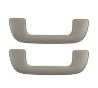 MZEER Interior Roof Safety Handle Ceiling Armrest Handrail Pull Hand for Toyota for Corolla 2008-2013 for Yaris for Vios 2008-2013 for Rav4 2005-2012(2 Front Light Grey)