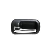 MZEER Left Right Car Interior Inside Door Handle Black Chrome for Civic for Sedan 2001 2002 2003 2004 2005 Accessories(Rear Left Door)