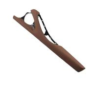 MZEER LHD RHD Left Right Driver Side Door Armrest Leather Outer Frame Support Bracket for 5 Series F10 F11 F18 520 523 525 528 530(RHD Brown)