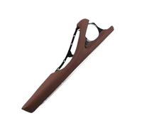 MZEER LHD RHD Left Right Driver Side Door Armrest Leather Outer Frame Support Bracket for 5 Series F10 F11 F18 520 523 525 528 530(LHD Red Brown)