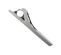 MZEER LHD RHD Left Right Driver Side Door Armrest Leather Outer Frame Support Bracket for 5 Series F10 F11 F18 520 523 525 528 530(RHD Gray)