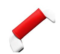 MZEER Soft Plush Car Roof Armrest Non-Slip Car Handle Protector Pull Handle Cover Ceiling Handle Protective Cover Auto Interior Supply(Red)