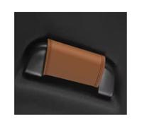 MZEER Universal Car Door Handle Protection Cover Handrest Auto Interior Decoration Car Top Pulling Gloves for Vehicles(Cognac)