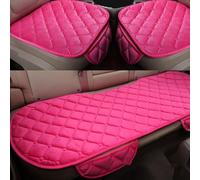 MZHIJIEDM Seat Protection Pads for Hyundai Alcazar (2021 2022 2023 2024), Non-slip Comfortable Seat Protection Pad Automotive Seat Cushions Car Accessories,Pink