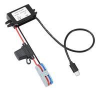 MZHOU DC 12V/24V to 5V 3A USB C Buck Converter Type-C Interface 15W Step Down Charging Module Waterproof Power Adapter Compatible with CCTV Dash Cam Fire Tablet