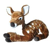 MZICXV 17.7" Realistic Fawn Plush Toy, Soft Spotted Deer Stuffed Animal, Deer Plush