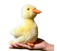MZICXV 17CM Cute Yellow Duckling Plush Toy - Soft and Cuddly Stuffed Animal(Yellow)