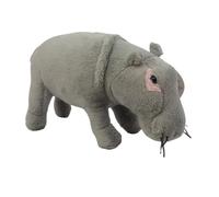 MZICXV 20cm Realistic Hippopotamus Plush Toy, Stuffed Animal(Hippopotamus amphibius)