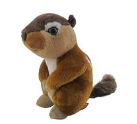 MZICXV 20cm Simulated Animal Squirrel Chipmunk Plush Doll Soft And Cute 's Early Education Gift Home Decoration
