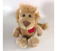MZICXV 20cm Simulation PP Cotton Animal Little Lion Plush Toy Soft And Cute 's Early Education Gift Home Furnishings