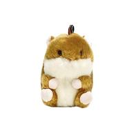 MZICXV 5.1" Cute Hamster Plush Toy, Soft Hamster Stuffed Animal, Realistic Rodent Plush