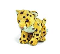 MZICXV 7.1" Realistic Cheetah Plush Toy,Soft Stuffed Animal,Wildlife Animal Gift